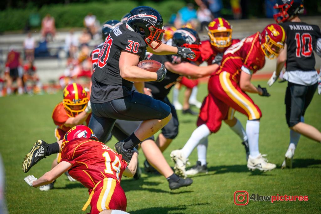 Düsseldorf Panthers Secures Second Win in Regional League NRW with a 42-0 Victory over Troisdorf Jets.